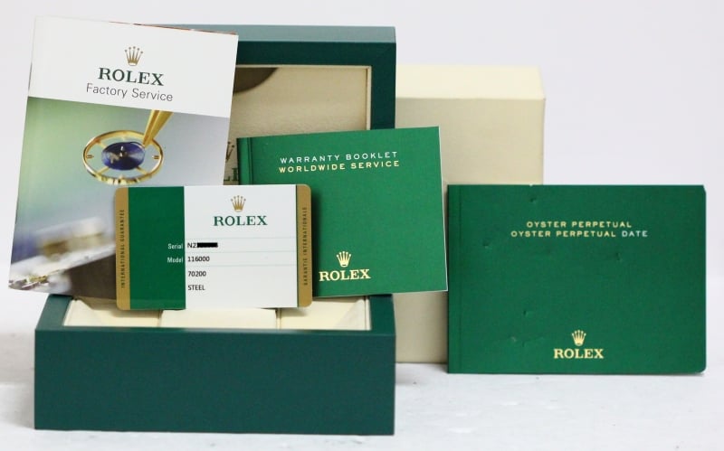 Genuine Oyster Perpetual Rolex 116000