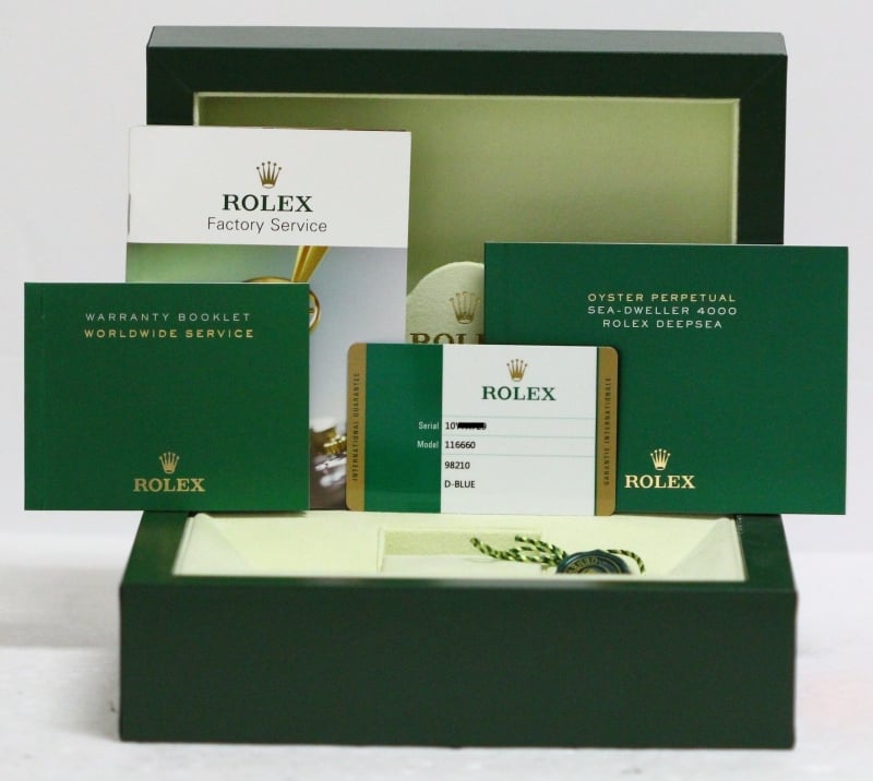 Rolex Deepsea 116660 D-Blue Dial