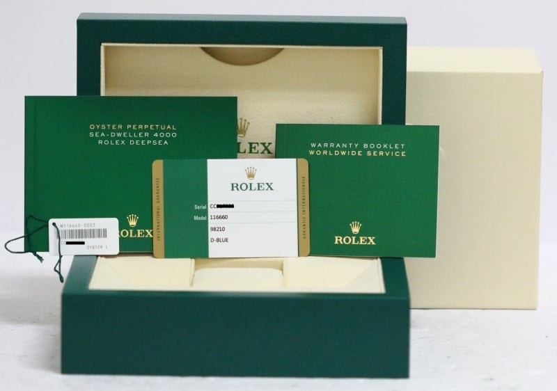 Rolex Deepsea 116660 D-Blue James Cameron Dial