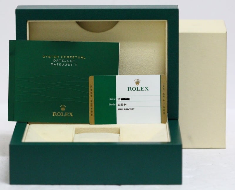 Rolex Datejust II 116334 Diamonds