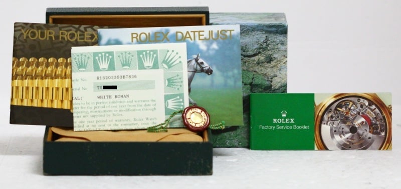 Rolex Datejust 16203 Oyster Bracelet
