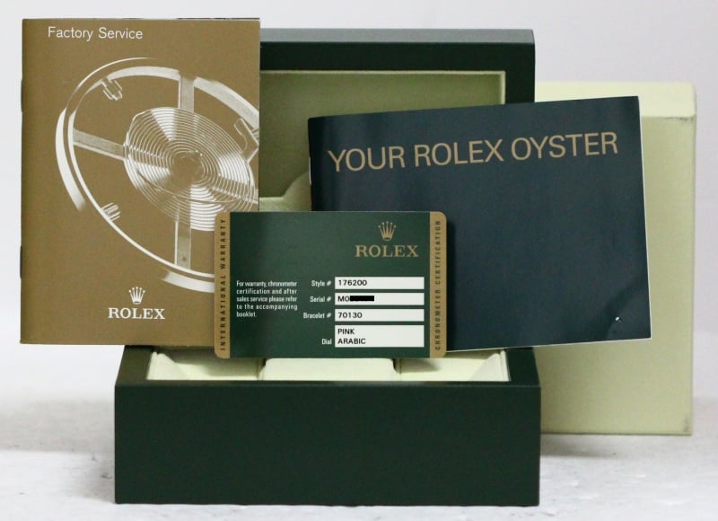 Ladies Rolex Oyster Perpetual 26 176200 Pink