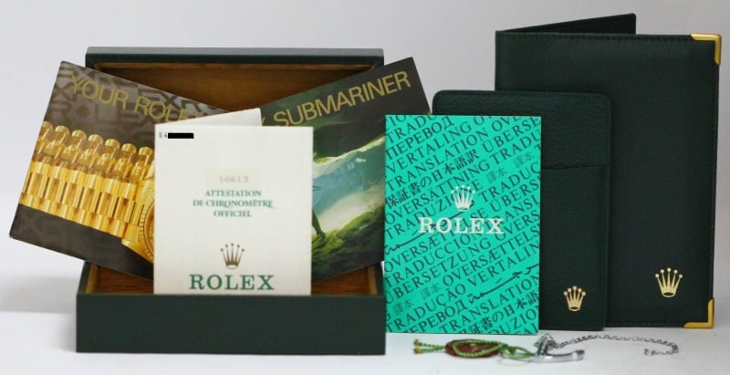 115627 Men's Rolex Submariner 16613 Two-Tone