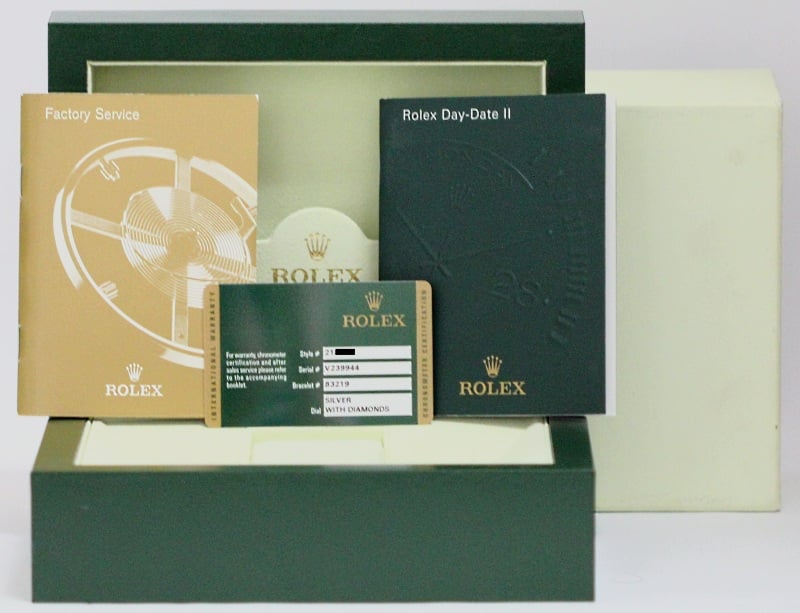 Rolex Day-Date 218239 Diamond Dial