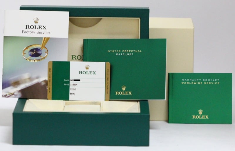 Rolex Datejust II 116334BLSO Blue Dial
