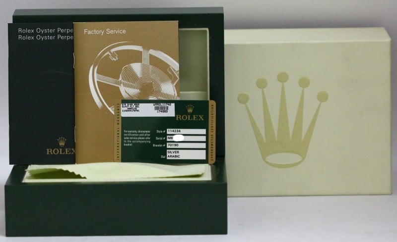 Authentic Rolex Air-King 114234