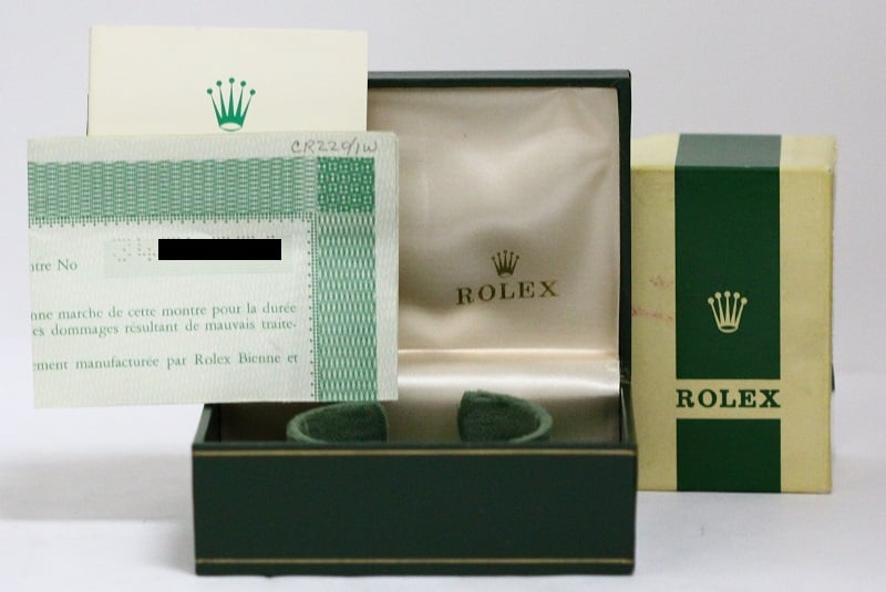 Rolex Air-King 5500 Silver Linen Dial