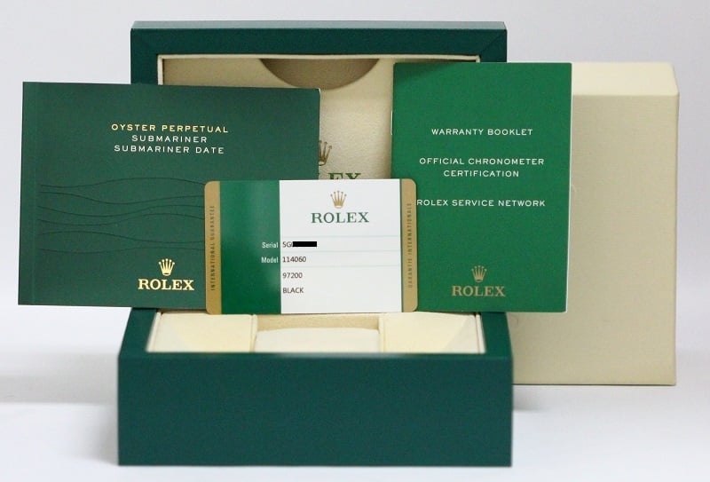 Certified Rolex Submariner No Date 114060 TT