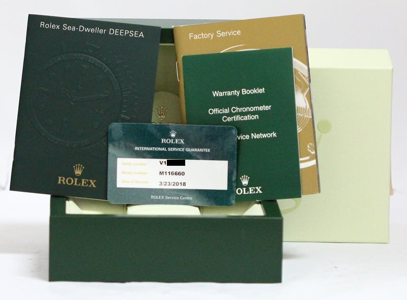 Rolex Sea-Dweller DeepSea 116660 PreOwned Watch