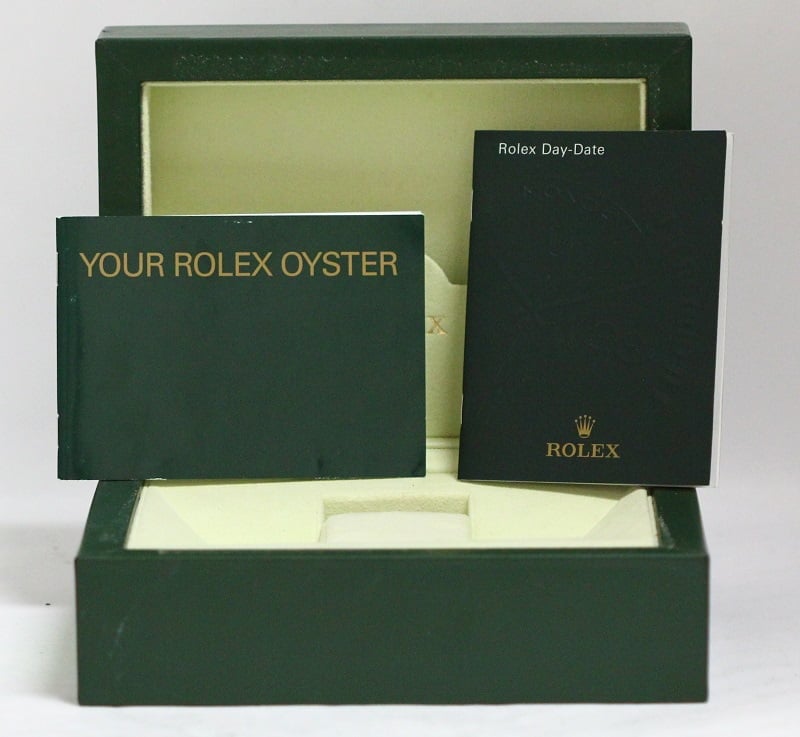 Rolex Day-Date 118208 with 18k Oyster Bracelet