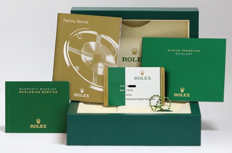 Rolex Lady Datejust 179174 Rhodium Dial