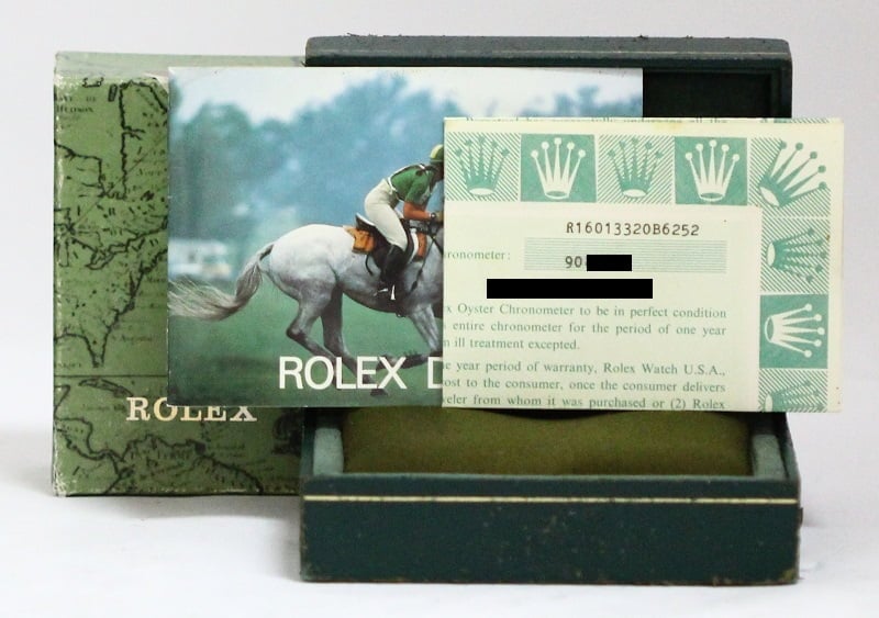 Certified Men's Rolex Datejust 16013 Two Tone Jubilee