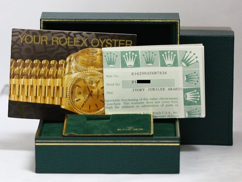 Rolex Datejust 16200 Ivory Jubilee Dial