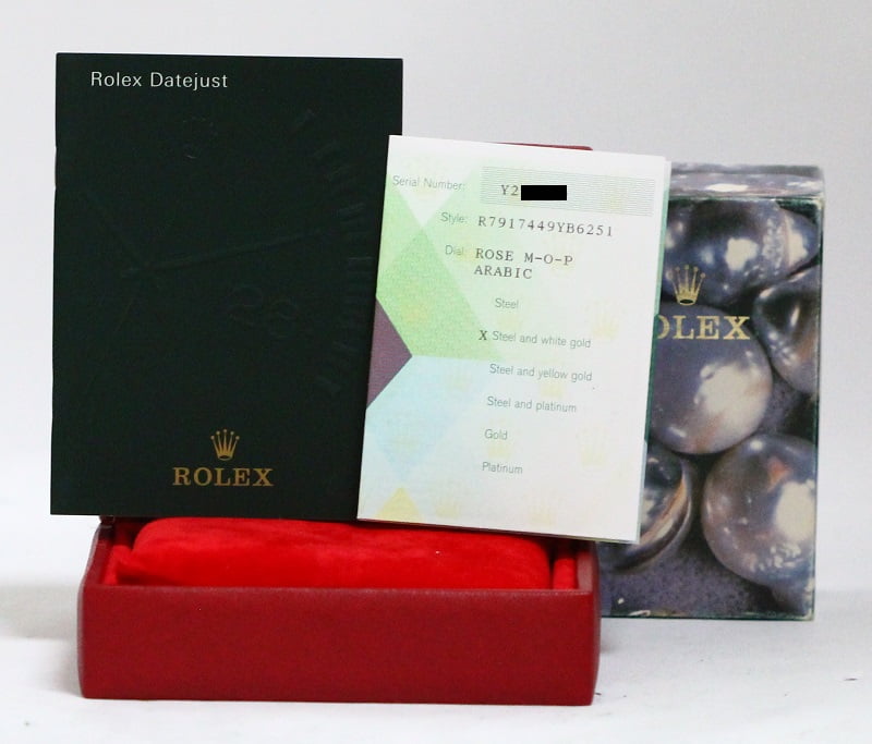 Rolex Lady Datejust 79174 MOP Arabic Dial