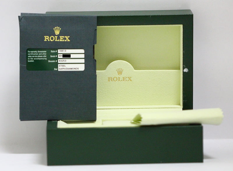 Pre-Owned Serti Rolex Submariner 16613