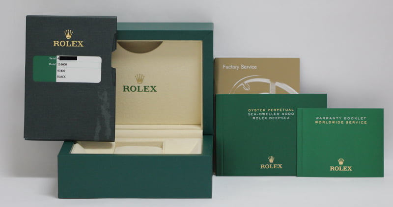Rolex Sea-Dweller 116600 Factory Stickers