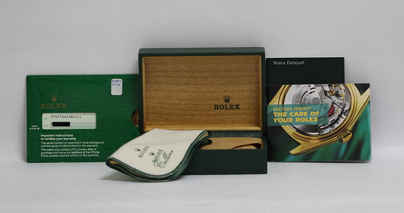 Rolex Datejust 78274 Blue Roman Dial