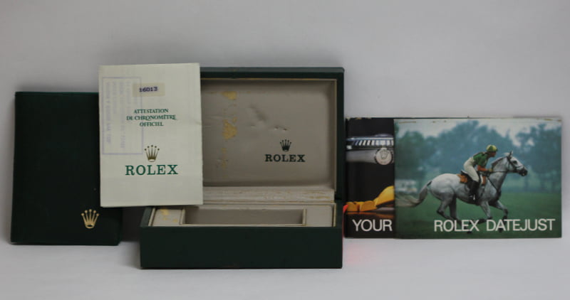 PreOwned Rolex Datejust 16013 Steel & Gold Watch