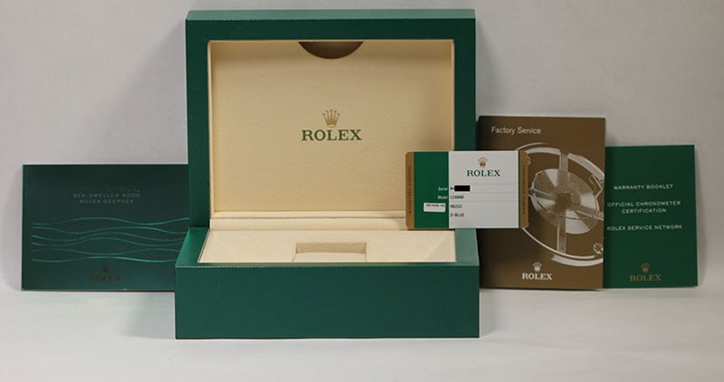 Used Rolex Sea-Dweller Deepsea 116660B 'James Cameron' D-Blue Dial