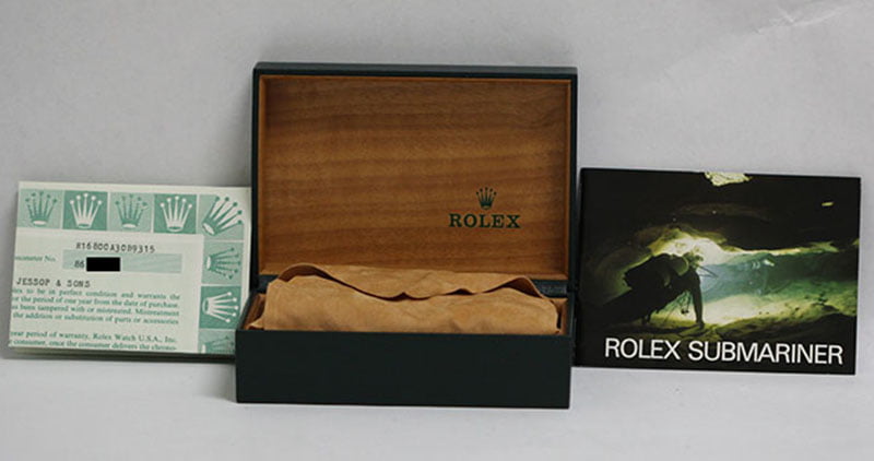 Pre-Owned Rolex Submariner 16800 Steel Oyster Bracelet