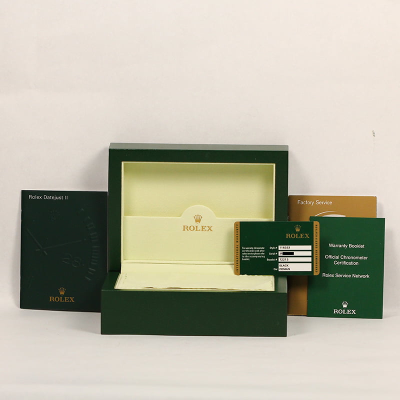 Rolex Datejust 116333 Two Tone Oyster Band