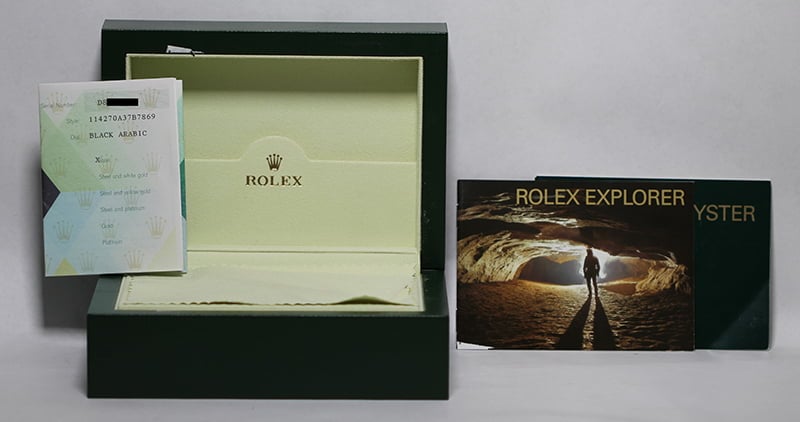 PreOwned Rolex Explorer 114270 Steel Oyster Band