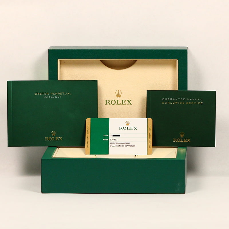 Unworn Rolex Datejust II Ref 126333 Two Tone Oyster