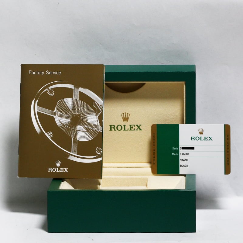 Used Rolex Sea-Dweller 116600 Ceramic Bezel