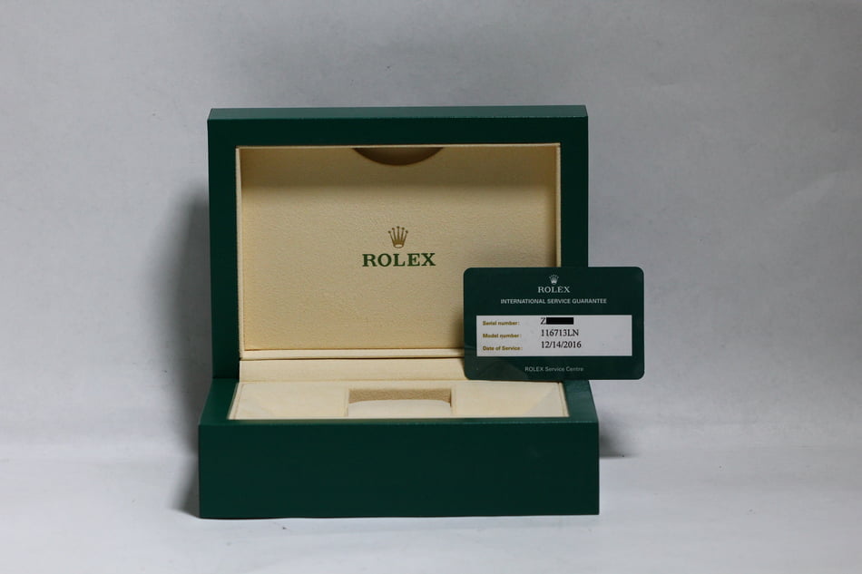 Men's Rolex GMT-Master II Ref 116713 Cerachrom Bezel