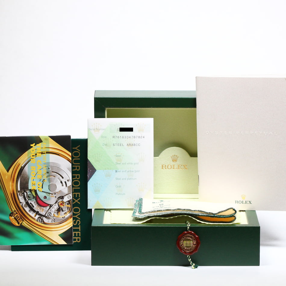 Rolex Oyster Perpetual 76183 Slate Dial