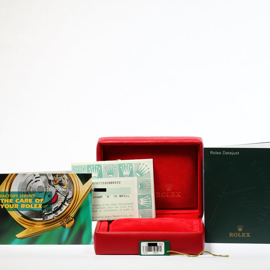 PreOwned Rolex Datejust 79173 Champagne Dial Jubilee Band