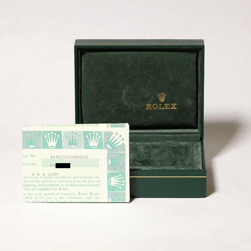 Pre Owned Champagne Rolex Datejust 16233