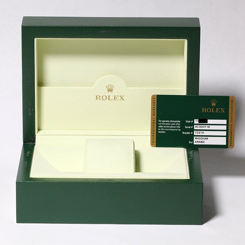 Rolex Datejust II Ref 116334 Luminous Arabic Dial