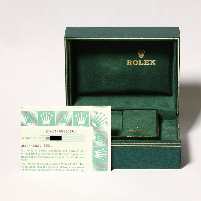 Used Rolex Datejust 16014 Slate Dial Steel Jubilee