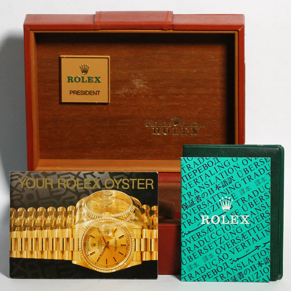 Pre Owned Rolex President 18038 Diamond Dial