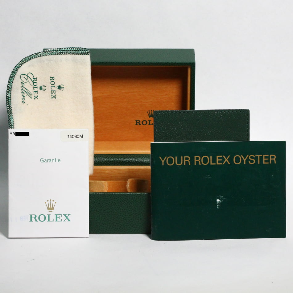 Pre Owned Rolex Submariner 14060 Black Dial & Bezel
