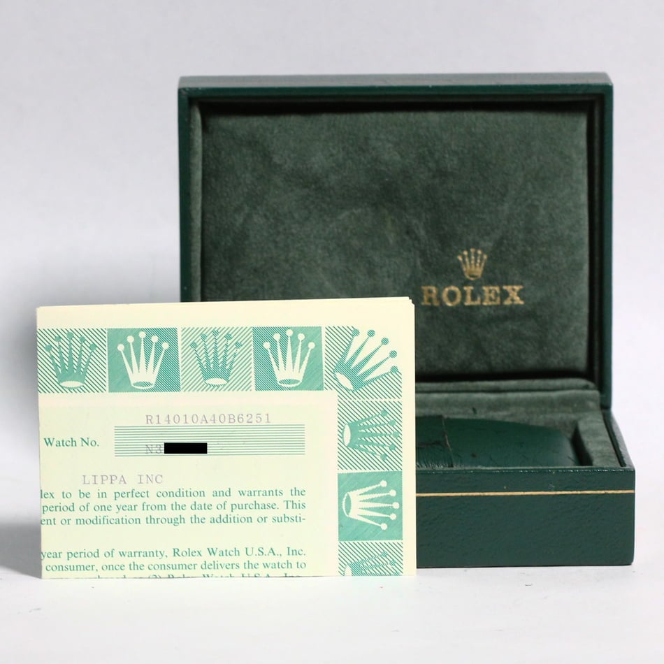 Pre Owned Rolex Air-King 14010 Slate Index Dial