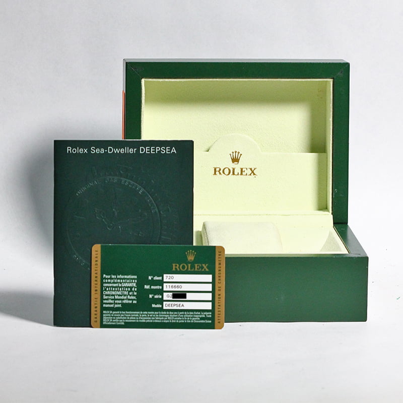 Used Rolex Sea-Dweller 116660 Ceramic DeepSea