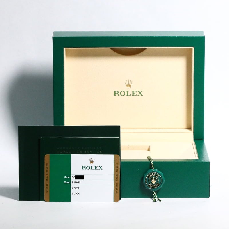 Used Rolex Sky-Dweller 326933 Black Dial Two Tone Oyster