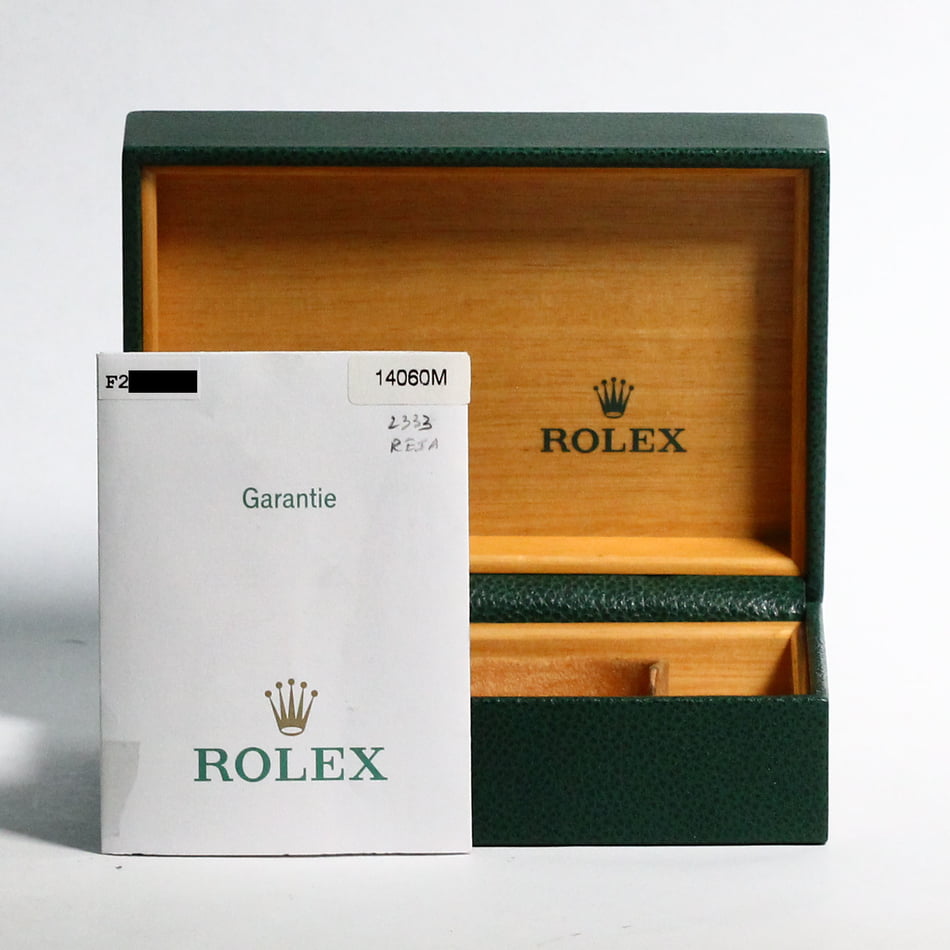 Used Rolex Submariner 14060 Luminous Black Dial