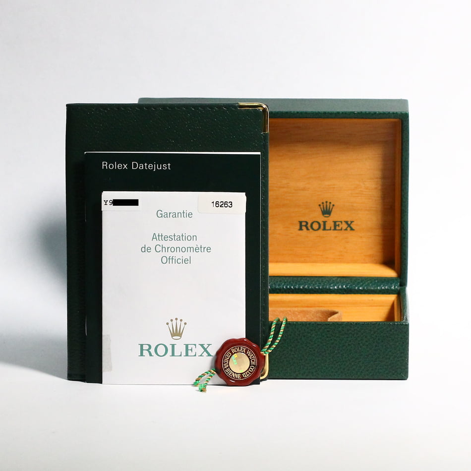 Used Rolex DateJust 16263 Thunderbird