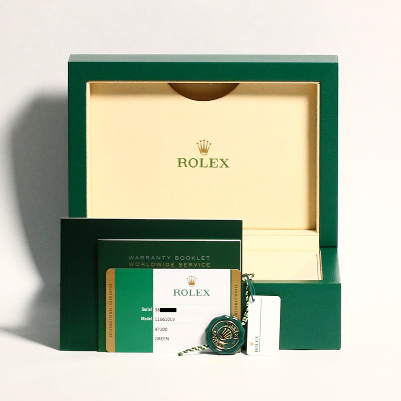 Pre-Owned Rolex Submariner Green Anniversary 116610