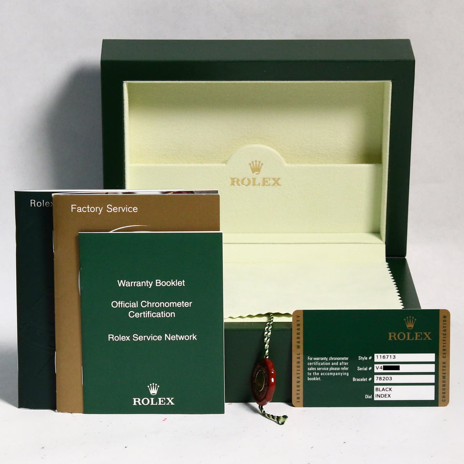 Used Rolex Two Tone GMT-Master II Ref 116713 Ceramic Model