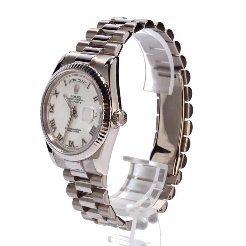 Rolex Day-Date President 118239 White Gold
