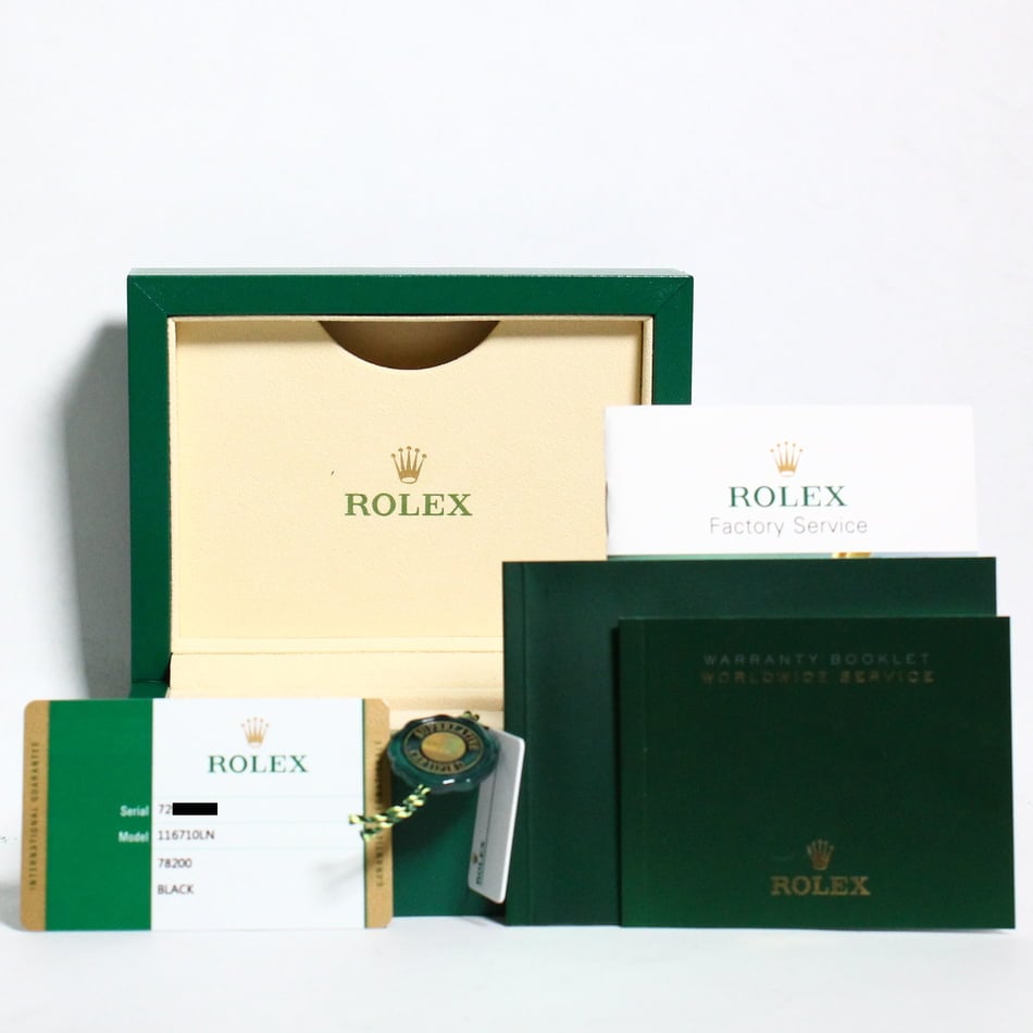 Batman Rolex 116710 Ceramic