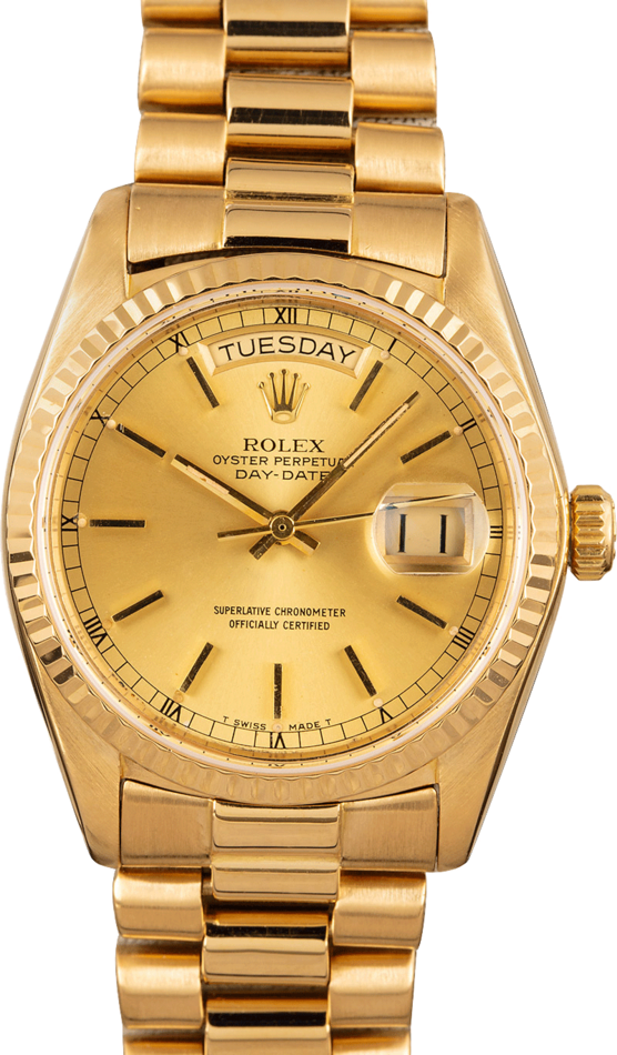 Used Men's Rolex President Gold Day-Date Model 18038