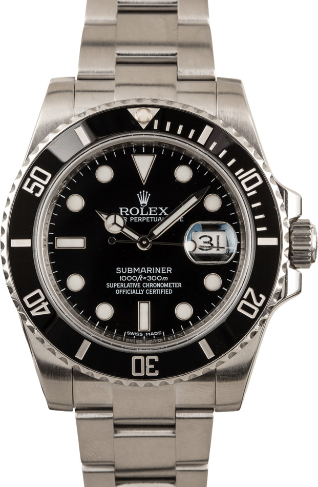 Rolex Submariner 116610 Certified Men's Watch
