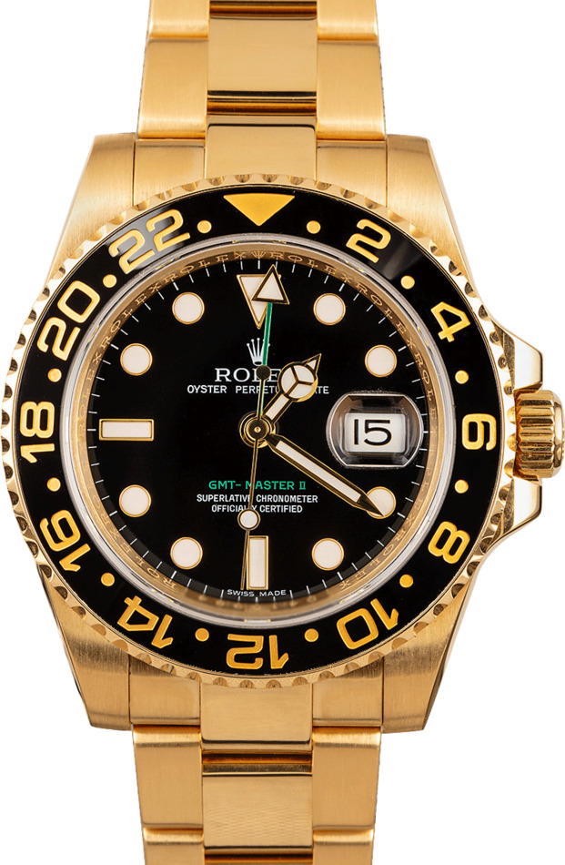 GMT-Master II Gold Rolex 116718