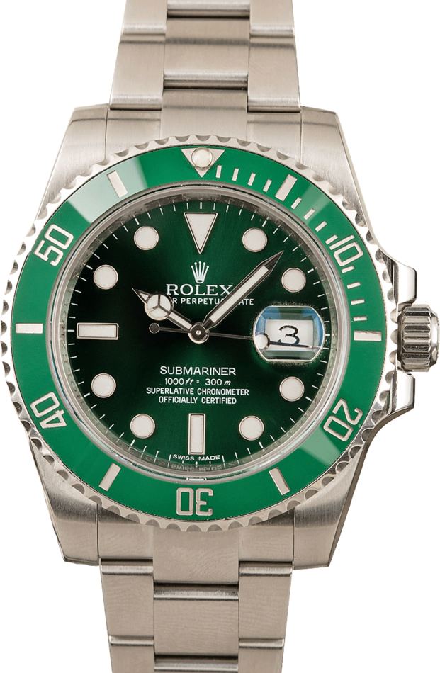 used rolex hulk
