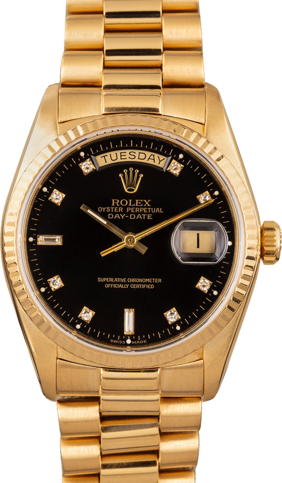 Buy Used Rolex President 18038 | Bob's Watches - Sku: 146799 x
